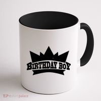 Birthday Boy Crown Classic Logo Coffee Mug thumb 1