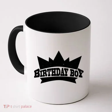 Birthday Boy Crown Classic Logo Coffee Mug