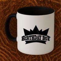 Birthday Boy Crown Classic Logo Coffee Mug thumb 2