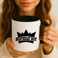 Birthday Boy Crown Classic Logo Coffee Mug thumb 3