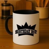 Birthday Boy Crown Classic Logo Coffee Mug thumb 4
