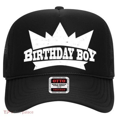 Birthday Boy Crown Classic Logo Hat