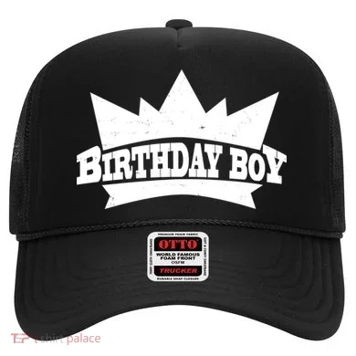 Birthday Boy Crown Classic Logo Hat