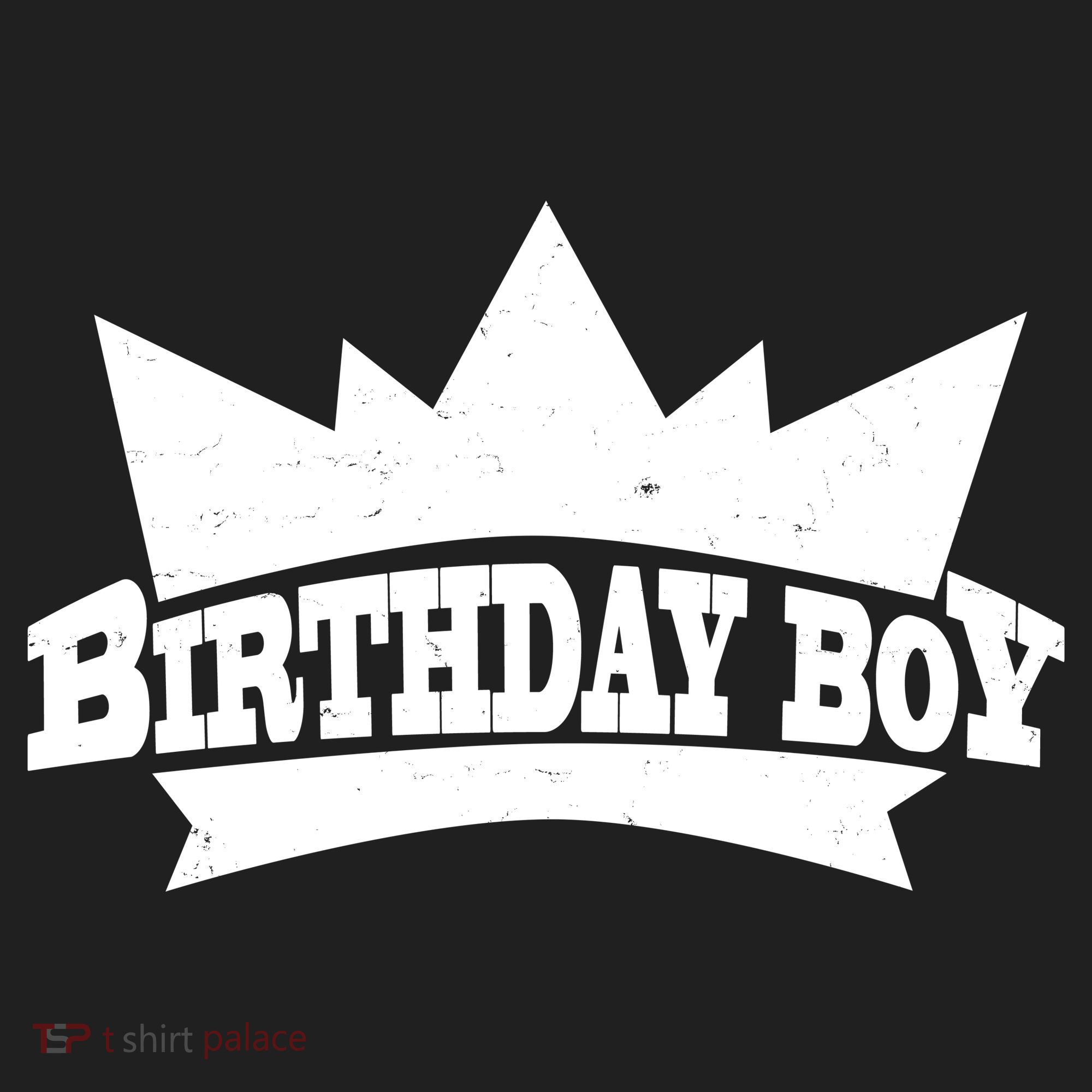 Birthday Boy Crown Classic Logo Hat