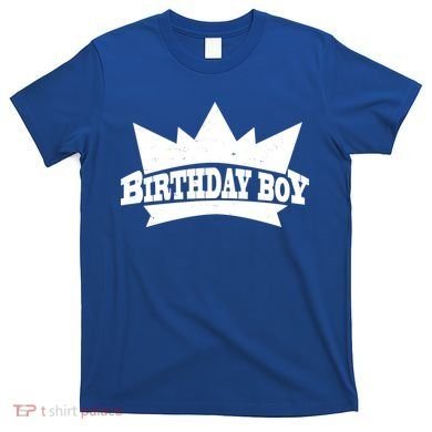 Birthday Boy Crown Classic Logo T-Shirt