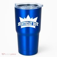 Birthday Boy Crown Classic Logo Tumbler thumb 0