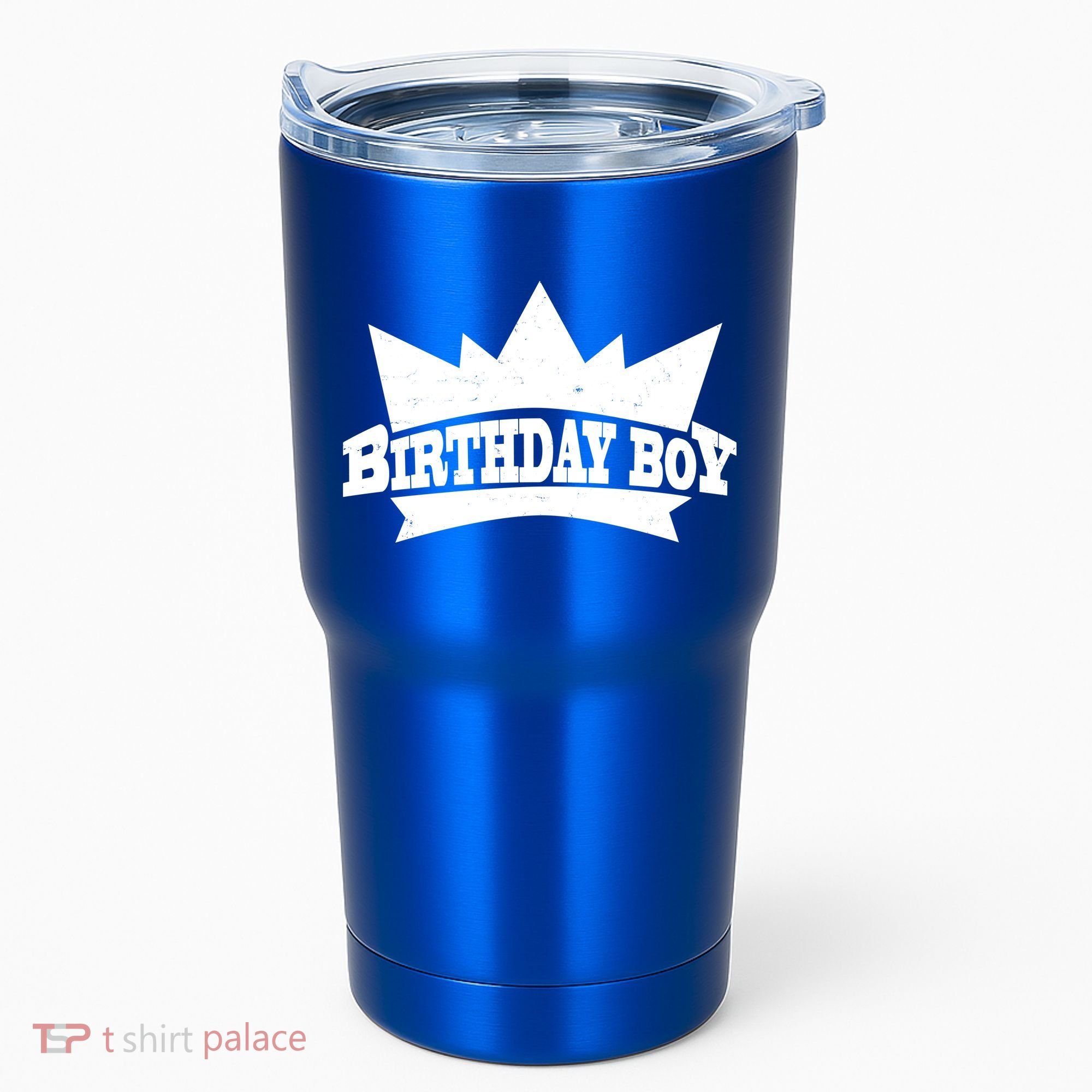 Birthday Boy Crown Classic Logo Tumbler