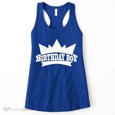 Birthday Boy Crown Classic Logo Women's Tank Top