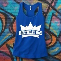 Birthday Boy Crown Classic Logo Women's Tank Top thumb 3