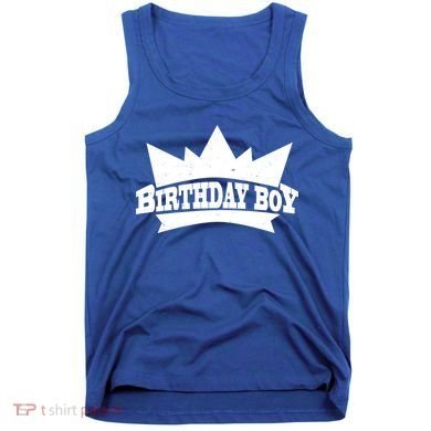 Birthday Boy Crown Classic Logo Tank Top
