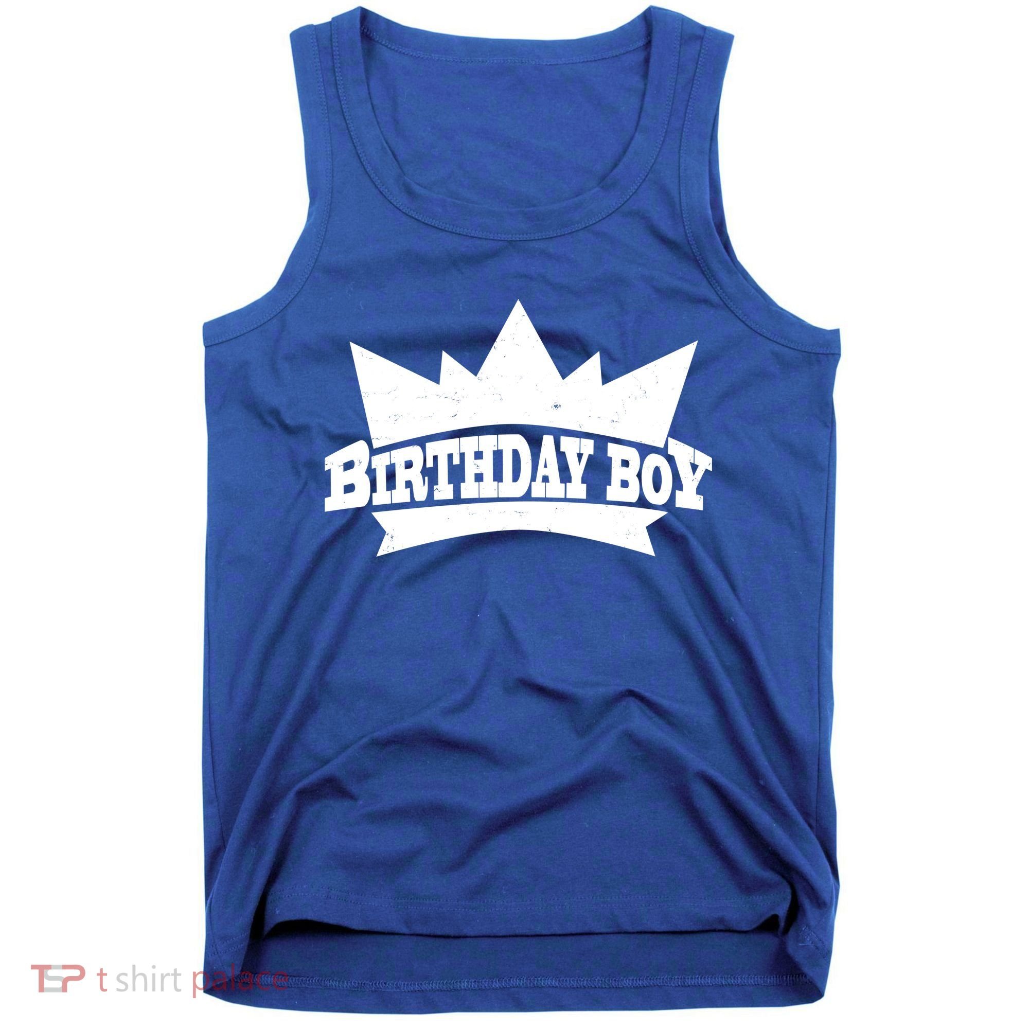 Birthday Boy Crown Classic Logo Tank Top