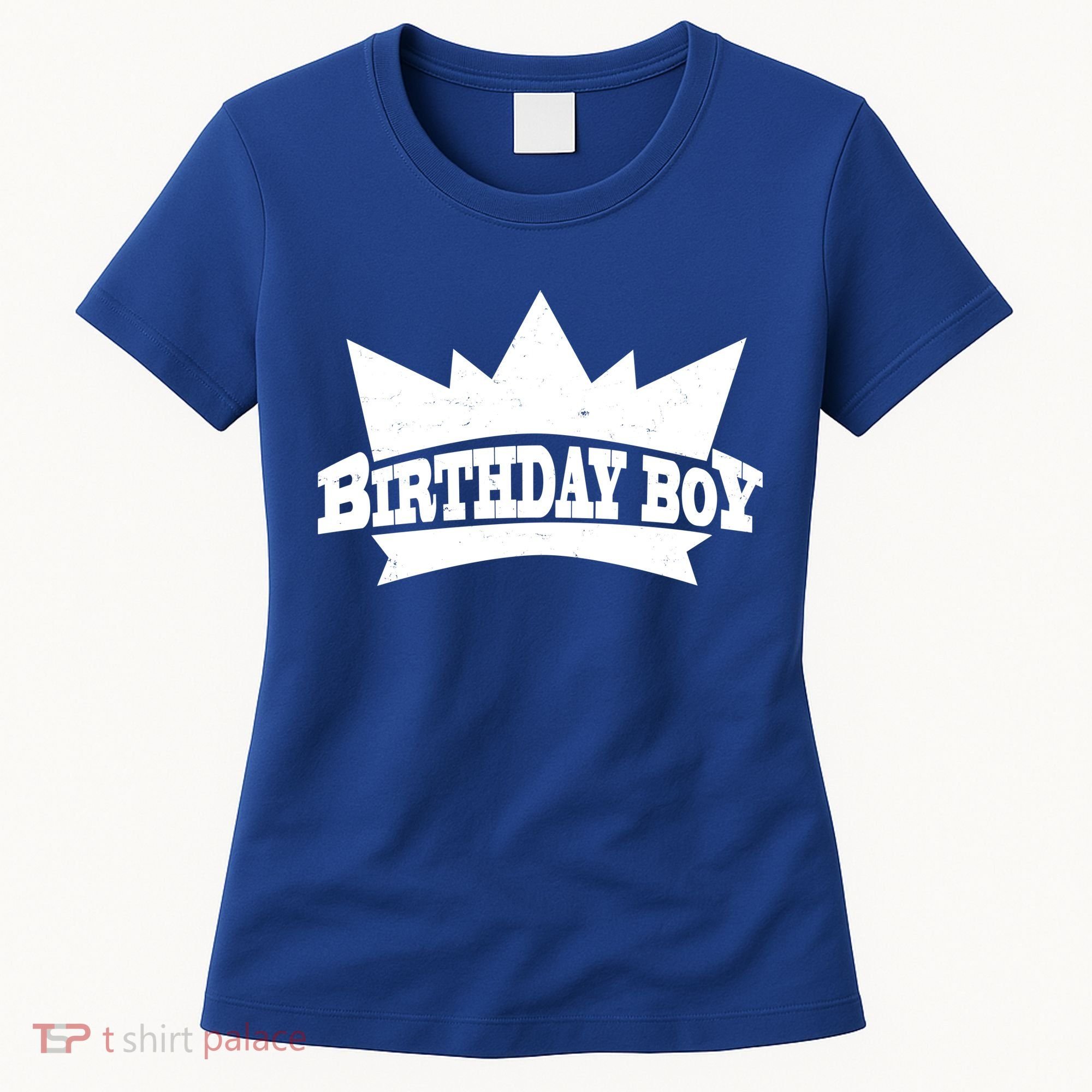 Birthday Boy Crown Classic Logo Women's T-Shirt