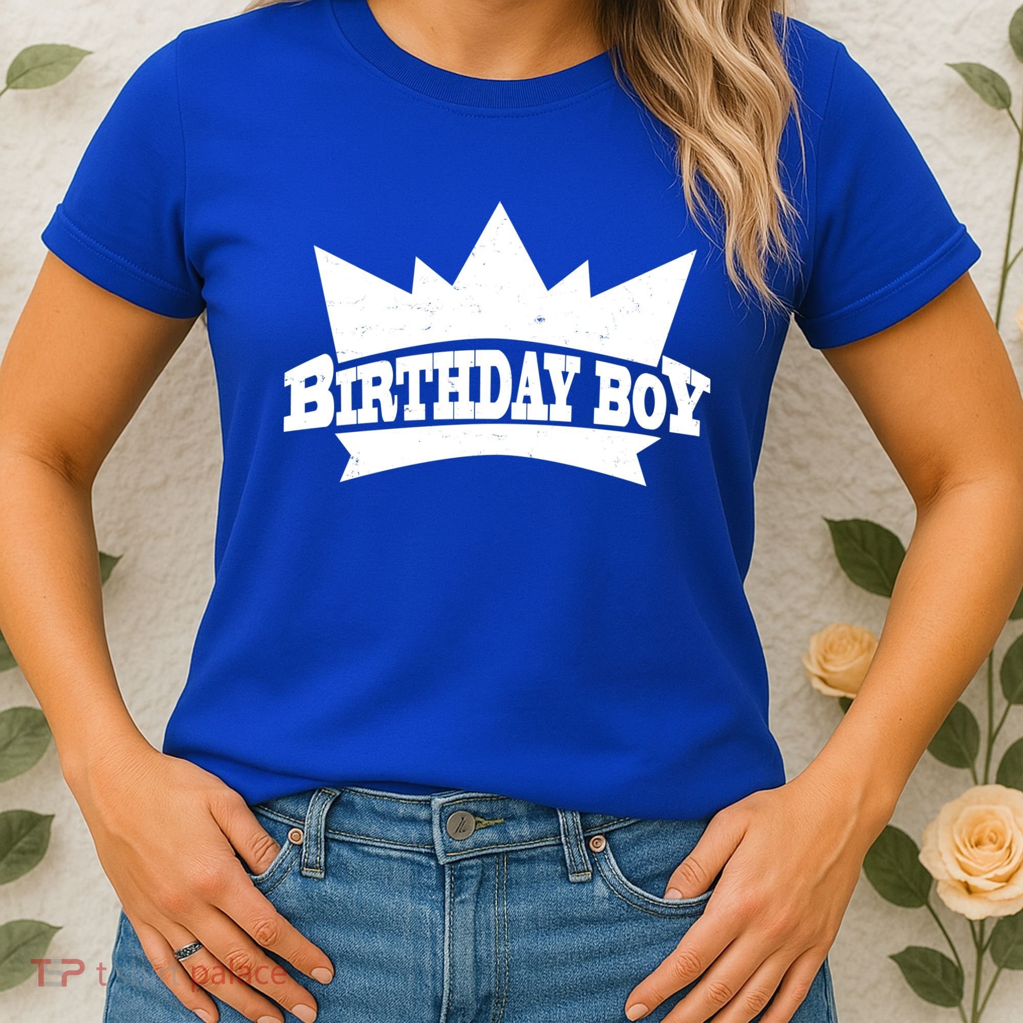 Birthday Boy Crown Classic Logo Women's T-Shirt