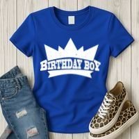 Birthday Boy Crown Classic Logo Women's T-Shirt thumb 3