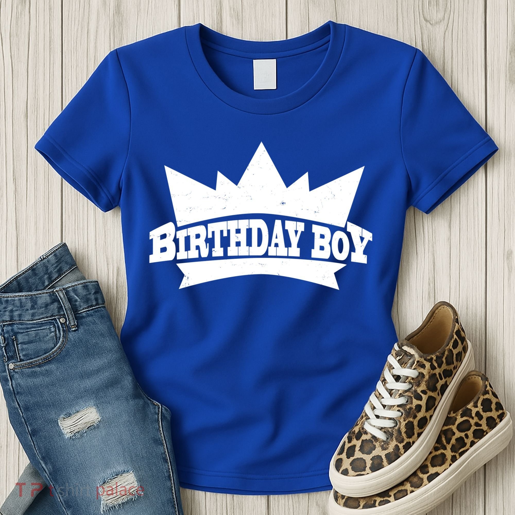 Birthday Boy Crown Classic Logo Women's T-Shirt