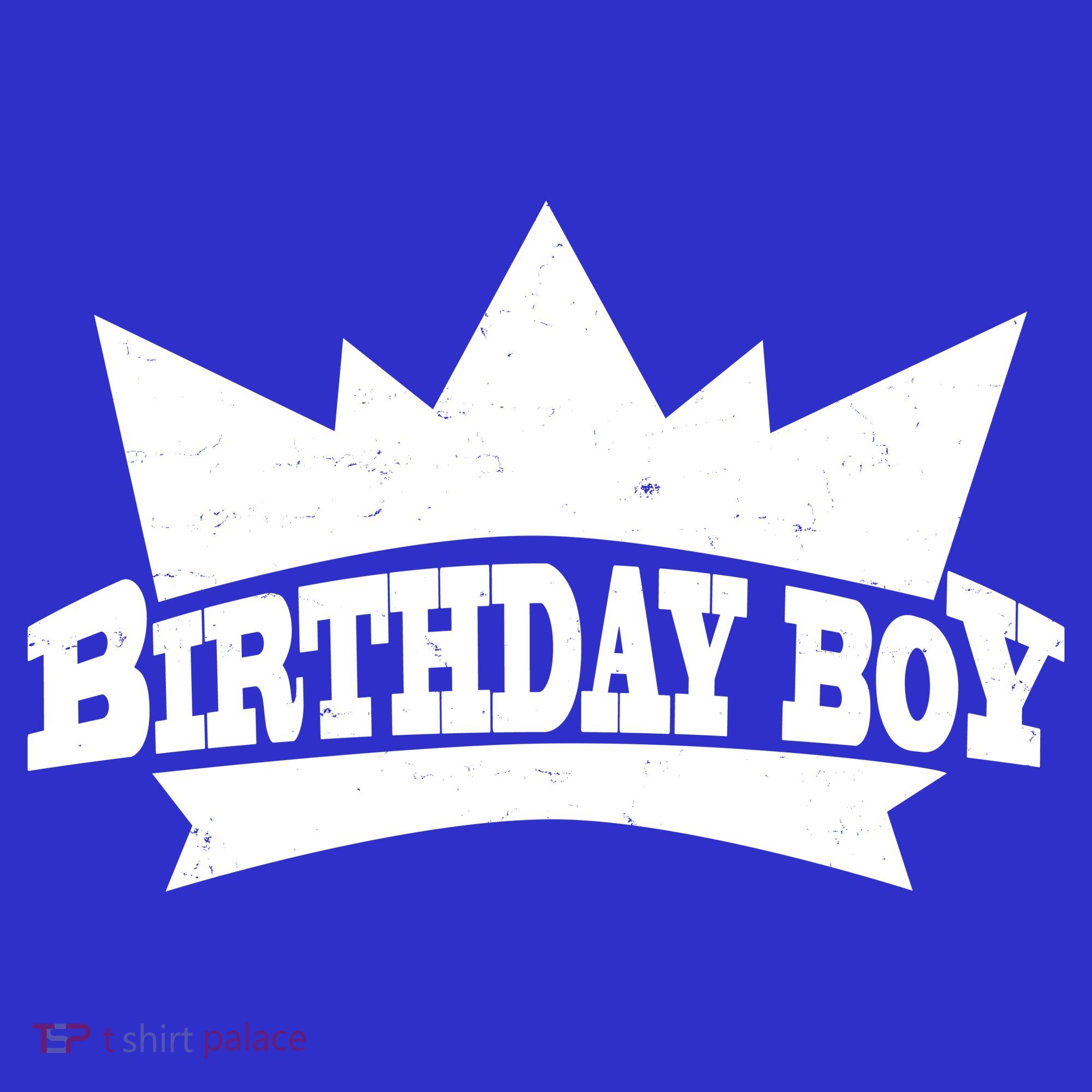 Birthday Boy Crown Classic Logo Kids T-Shirt