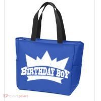 Birthday Boy Crown Classic Logo Tote Bag thumb 3