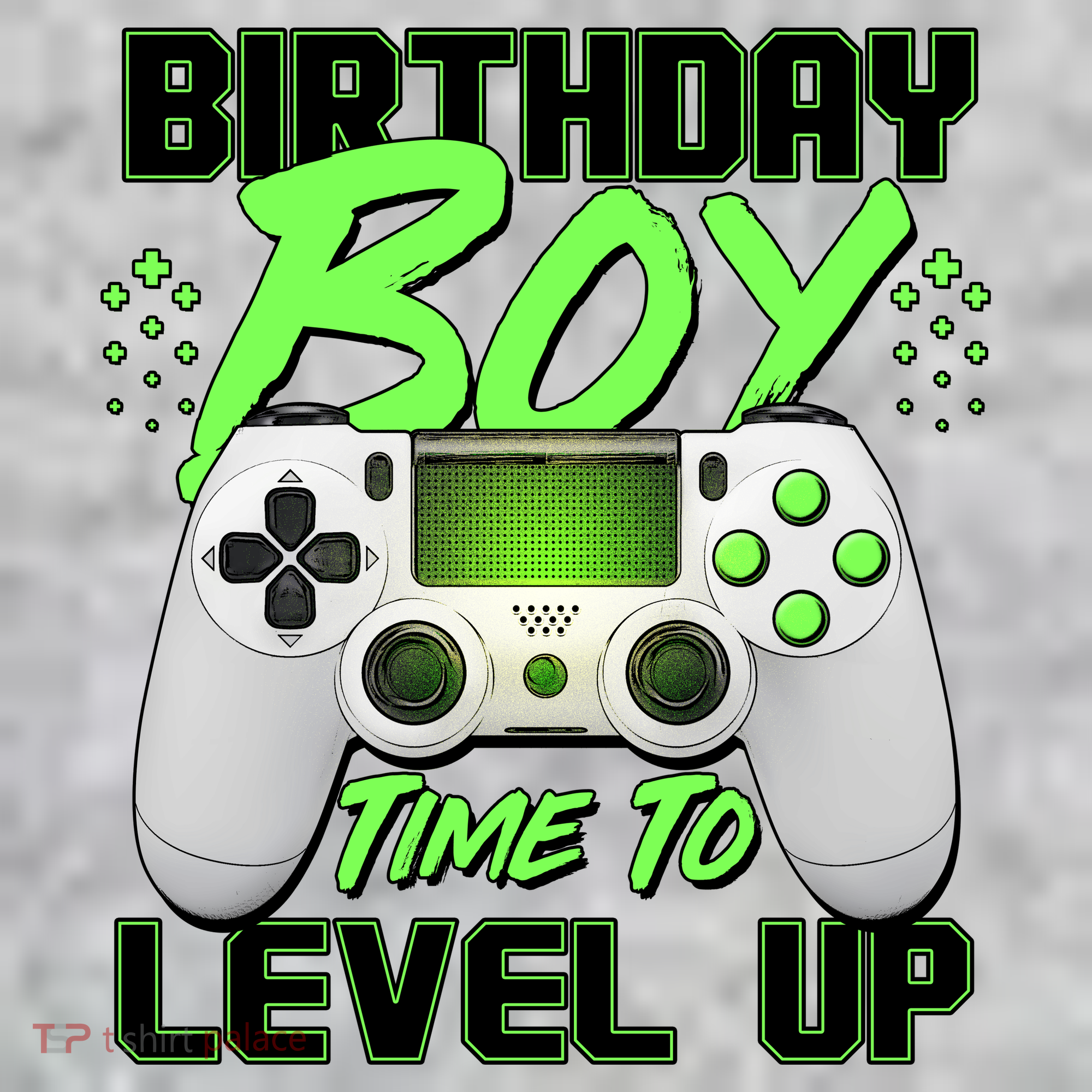 Birthday Boy Time To Level Up Video Gamer The Baniff Cuffed Pom Beanie