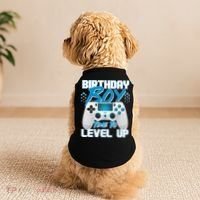 Birthday Boy Time To Level Up Video Gamer Doggie Tank thumb 2