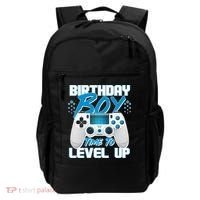 Birthday Boy Time To Level Up Video Gamer Backpack thumb 0