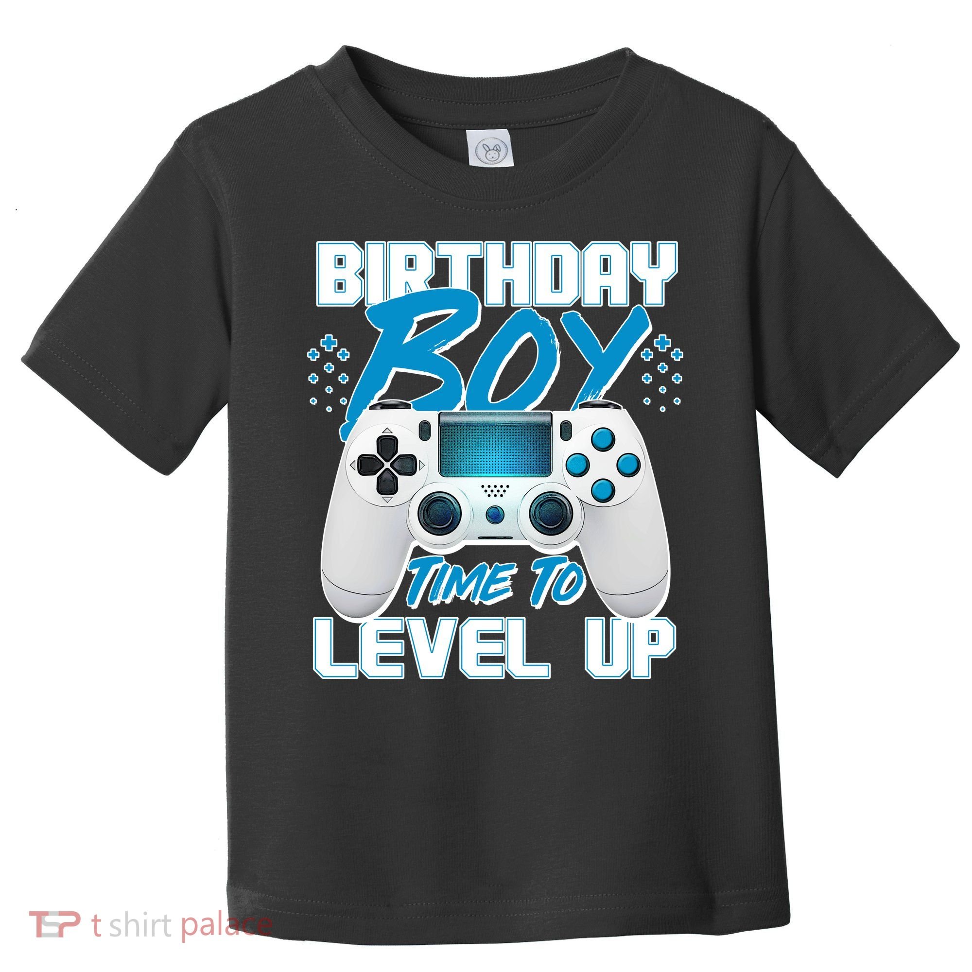 Birthday Boy Time To Level Up Video Gamer Toddler T-Shirt