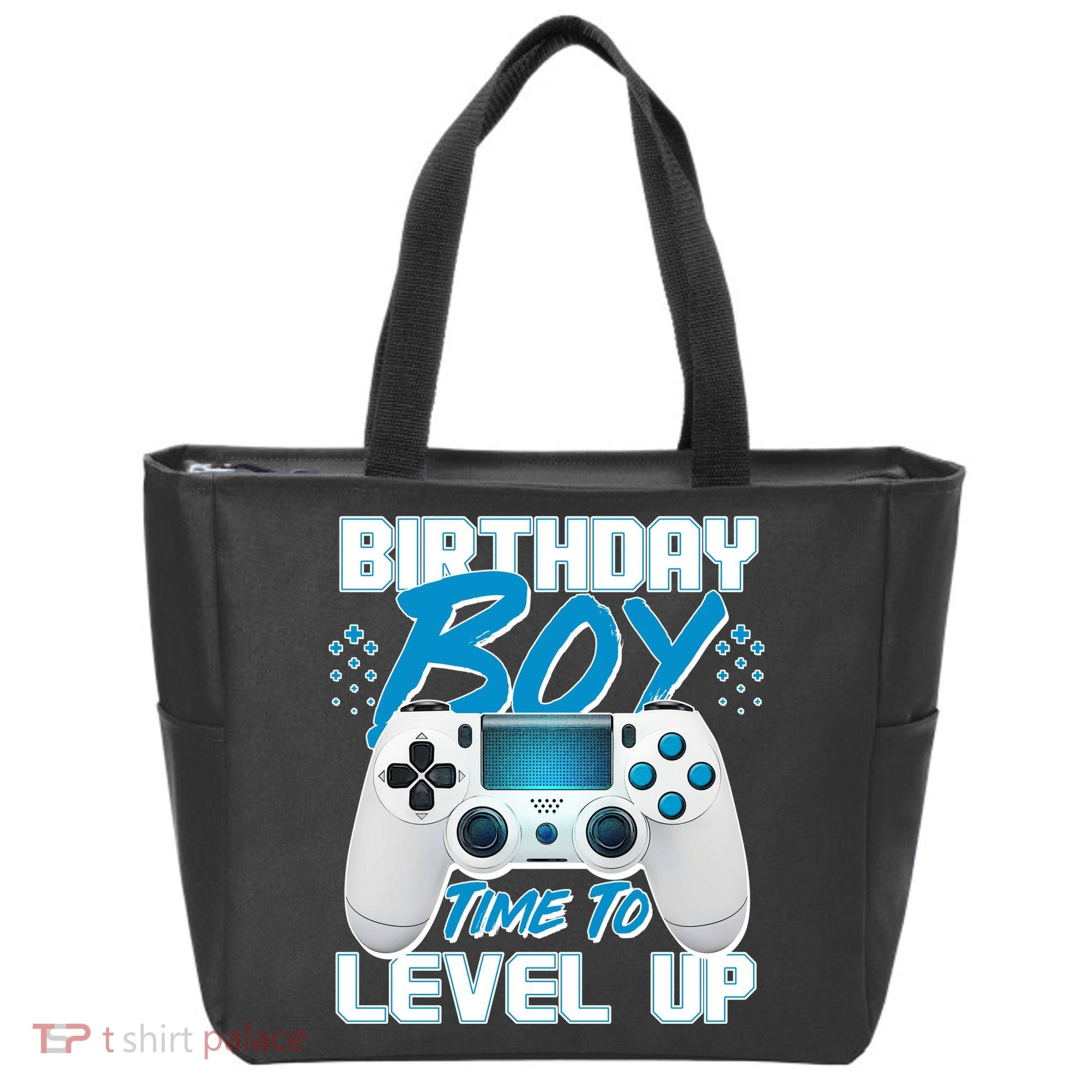 Birthday Boy Time To Level Up Video Gamer Tote Bag
