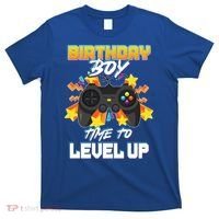 Birthday Boy Time to Level Up Video Gamer Cute Funny T-Shirt thumb 0