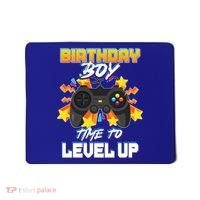 Birthday Boy Time to Level Up Video Gamer Cute Funny Mousepad thumb 0