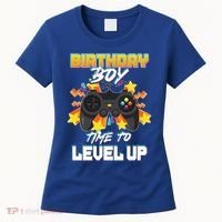 Birthday Boy Time to Level Up Video Gamer Cute Funny Women's T-Shirt thumb 0
