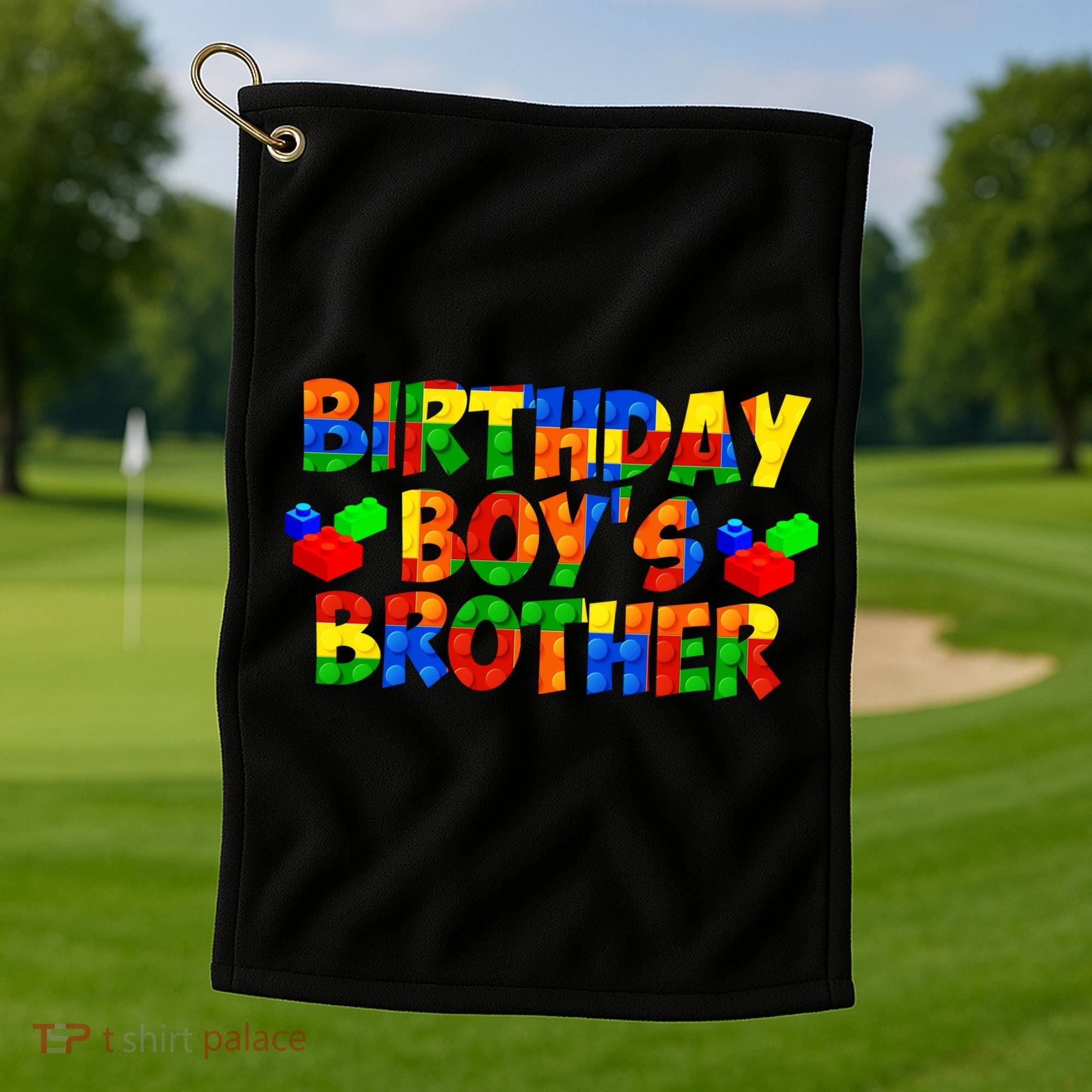 Birthday Boy's Brother Golf Towel