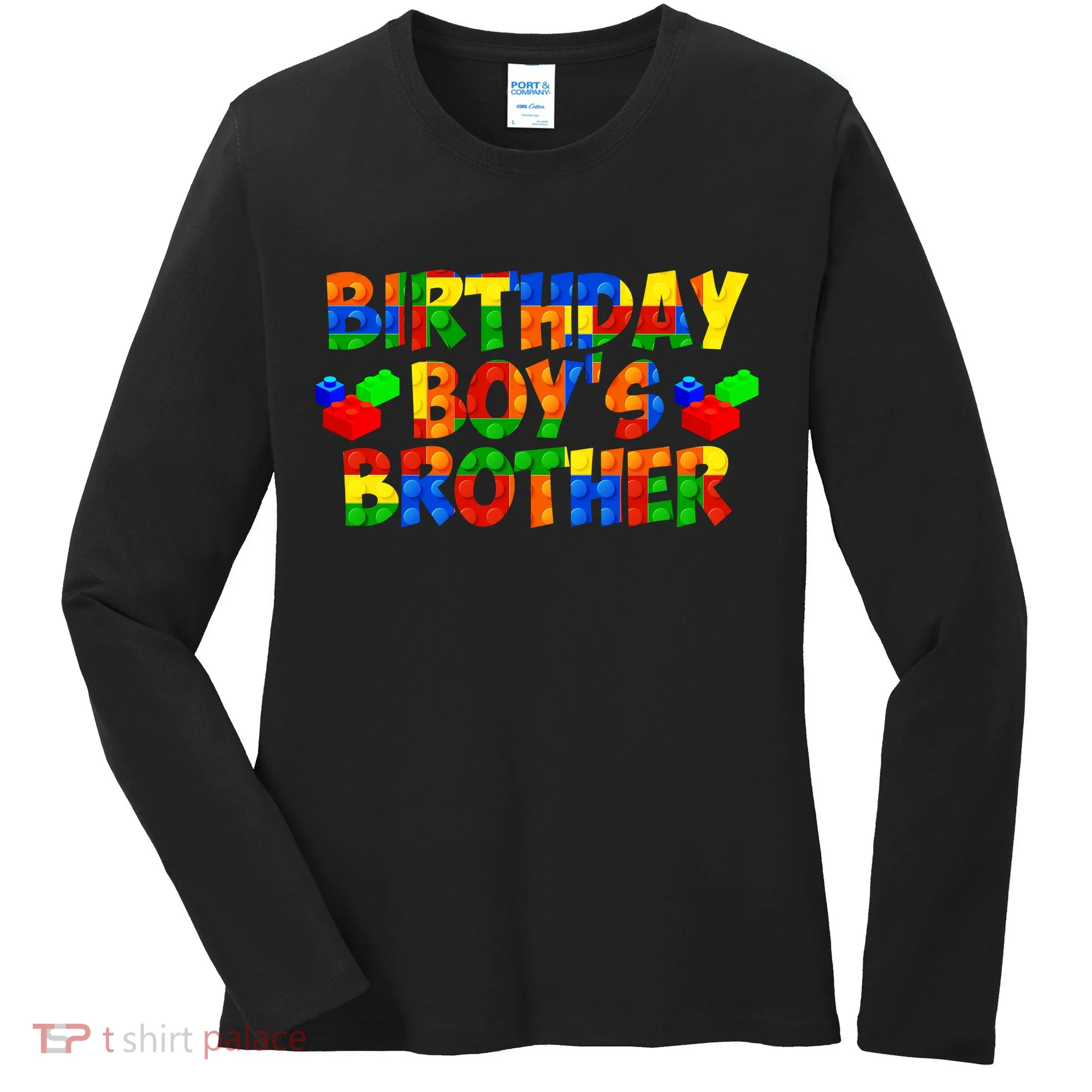 Birthday Boy's Brother Women's Long Sleeve Shirt