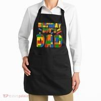 Birthday Boy's Dad Building Blocks Apron thumb 2