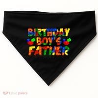 Birthday Boys Father USA-Made Doggie Bandana thumb 0