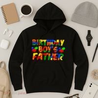 Birthday Boys Father Hoodie thumb 3