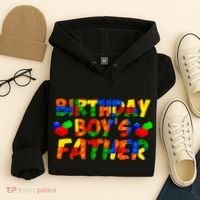 Birthday Boys Father Hoodie thumb 4