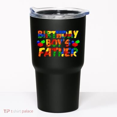 Birthday Boys Father Tumbler