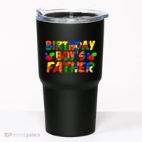 Birthday Boys Father Tumbler thumb 0