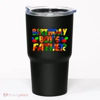 Birthday Boys Father Tumbler thumb 0