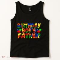 Birthday Boys Father Tank Top thumb 2