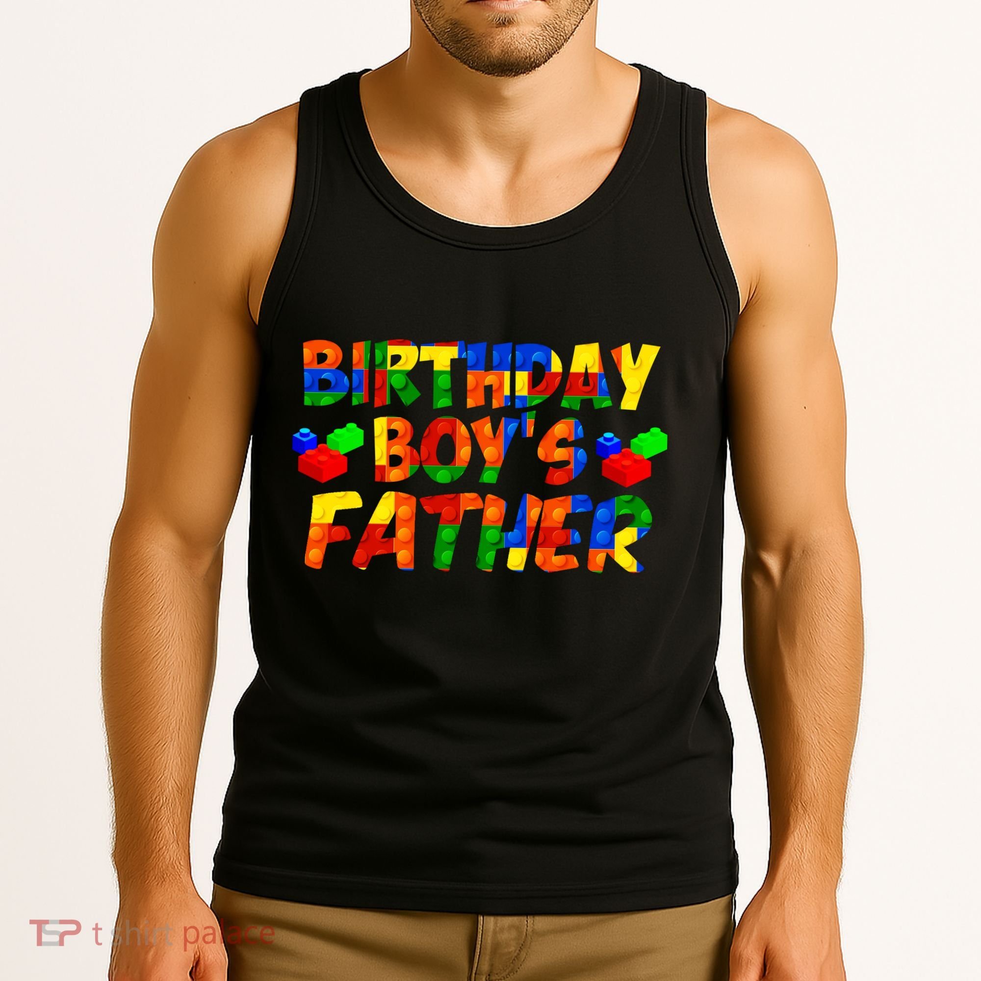 Birthday Boys Father Tank Top