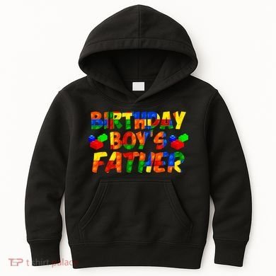 Birthday Boys Father Kids Hoodie