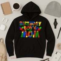 Birthday Boy's Mom Hoodie thumb 3
