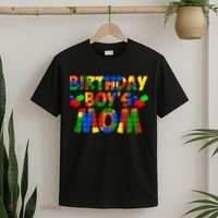 Birthday Boy's Mom T-Shirt thumb 2