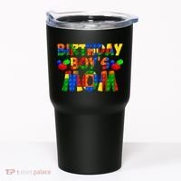 Birthday Boy's Mom Tumbler thumb 0