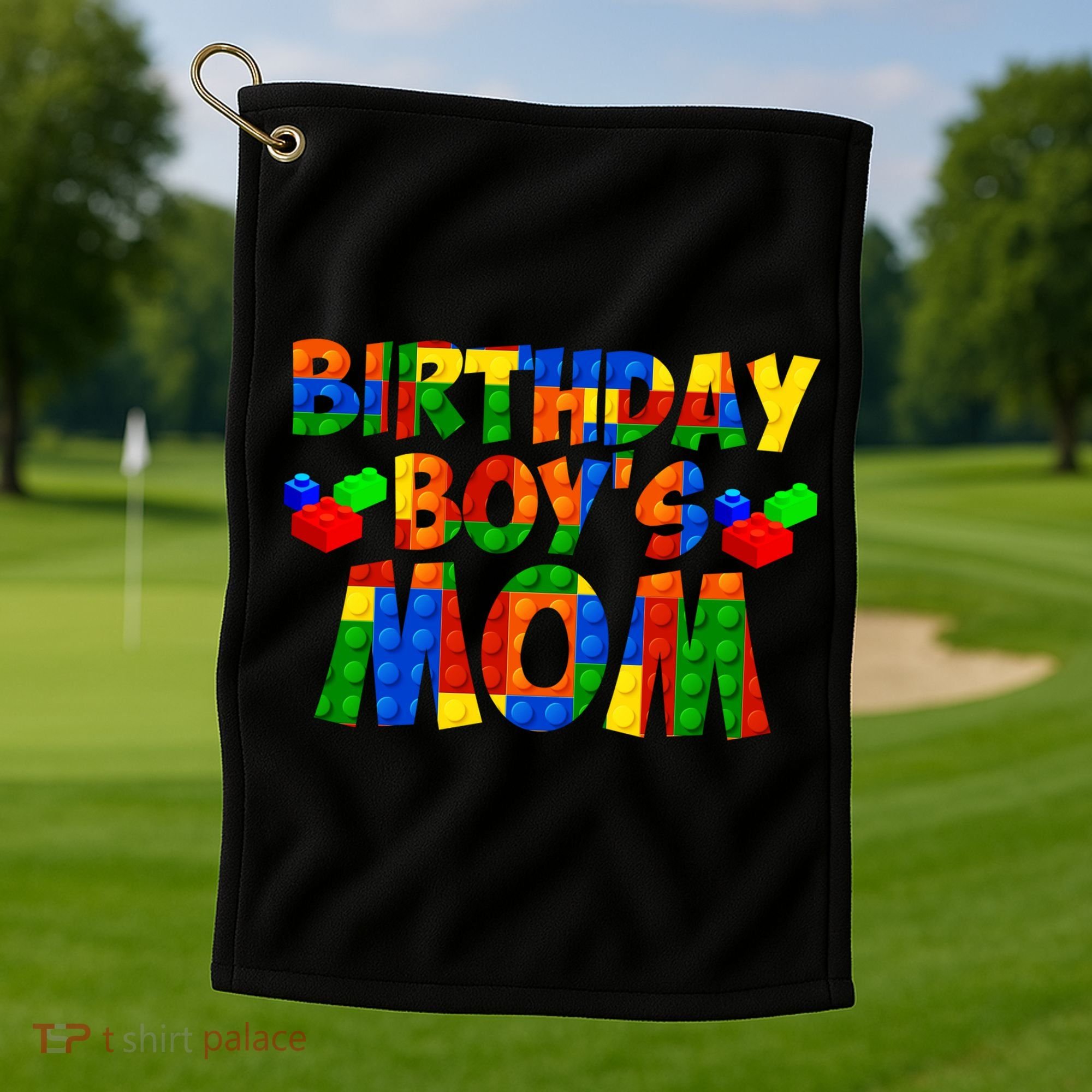 Birthday Boy's Mom Golf Towel