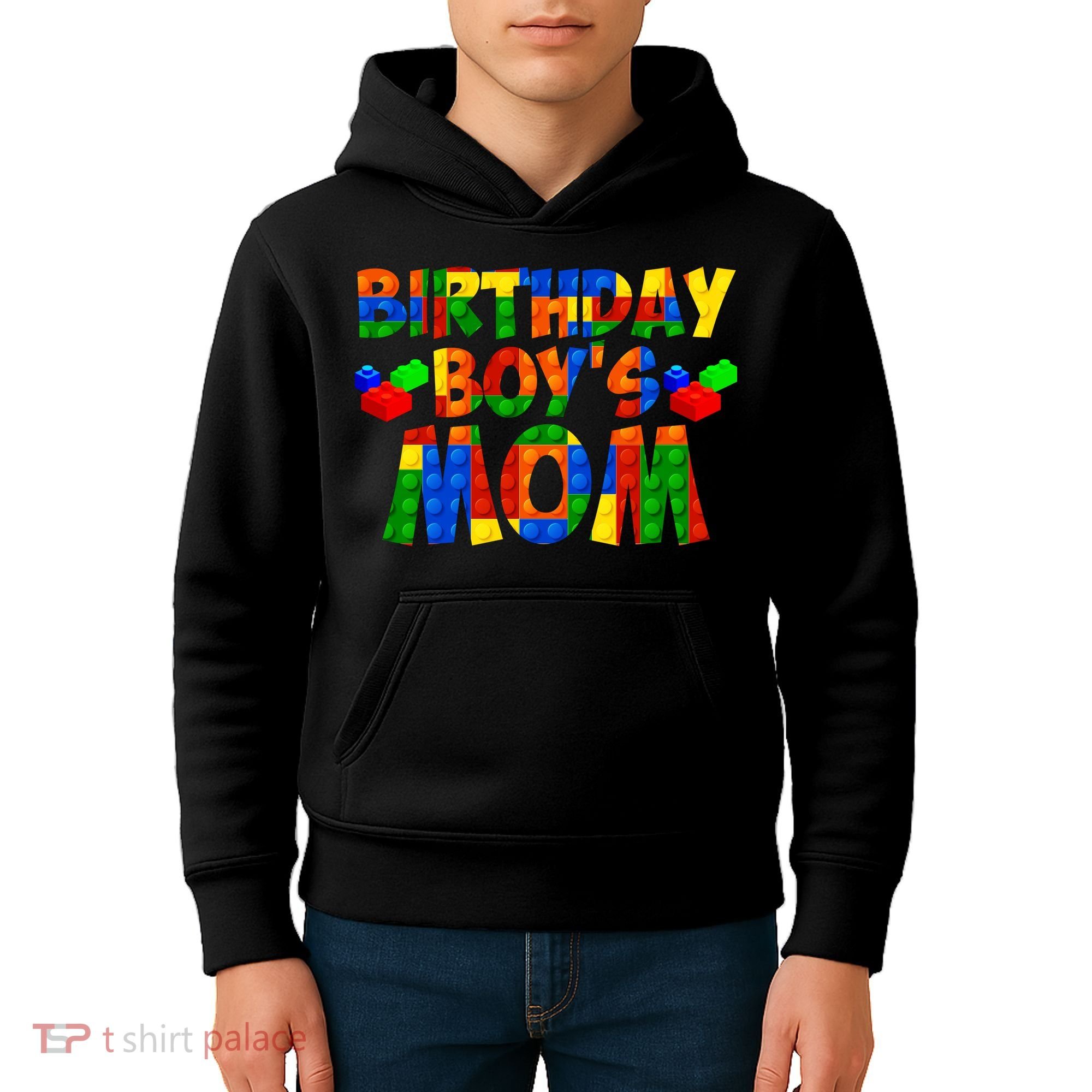 Birthday Boy's Mom Kids Hoodie