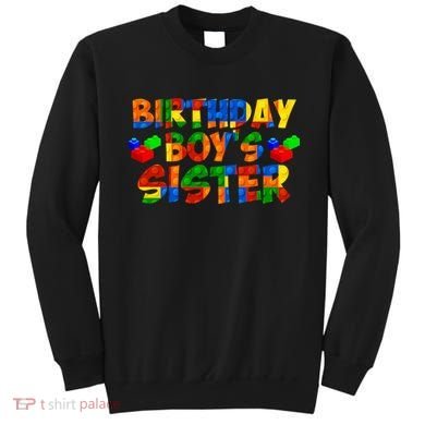 Birthday Boy's Sister Sweatshirt