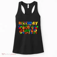 Birthday Boy's Sister Women's Tank Top thumb 0