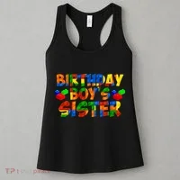 Birthday Boy's Sister Women's Tank Top thumb 3