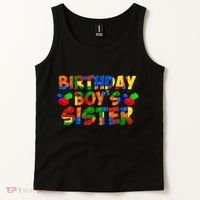 Birthday Boy's Sister Tank Top thumb 2